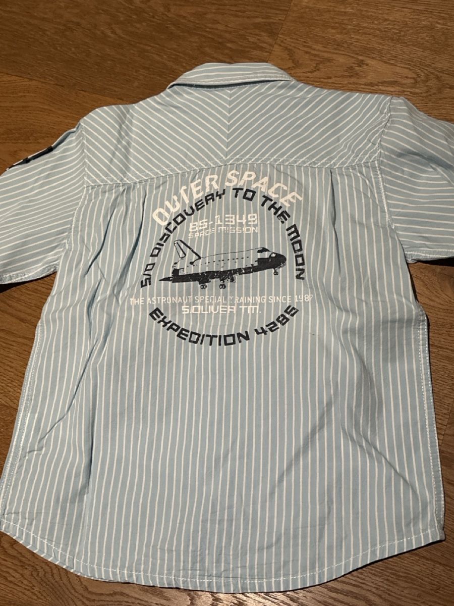 Hemden, T-Shirts & Polos: S.Oliver Hemd Gr.128/134 – Gebraucht aus Pratteln von Nala78 2