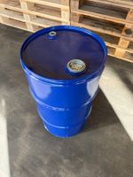 Stahlfass 60 L blau – 2 Spundöffnungen
