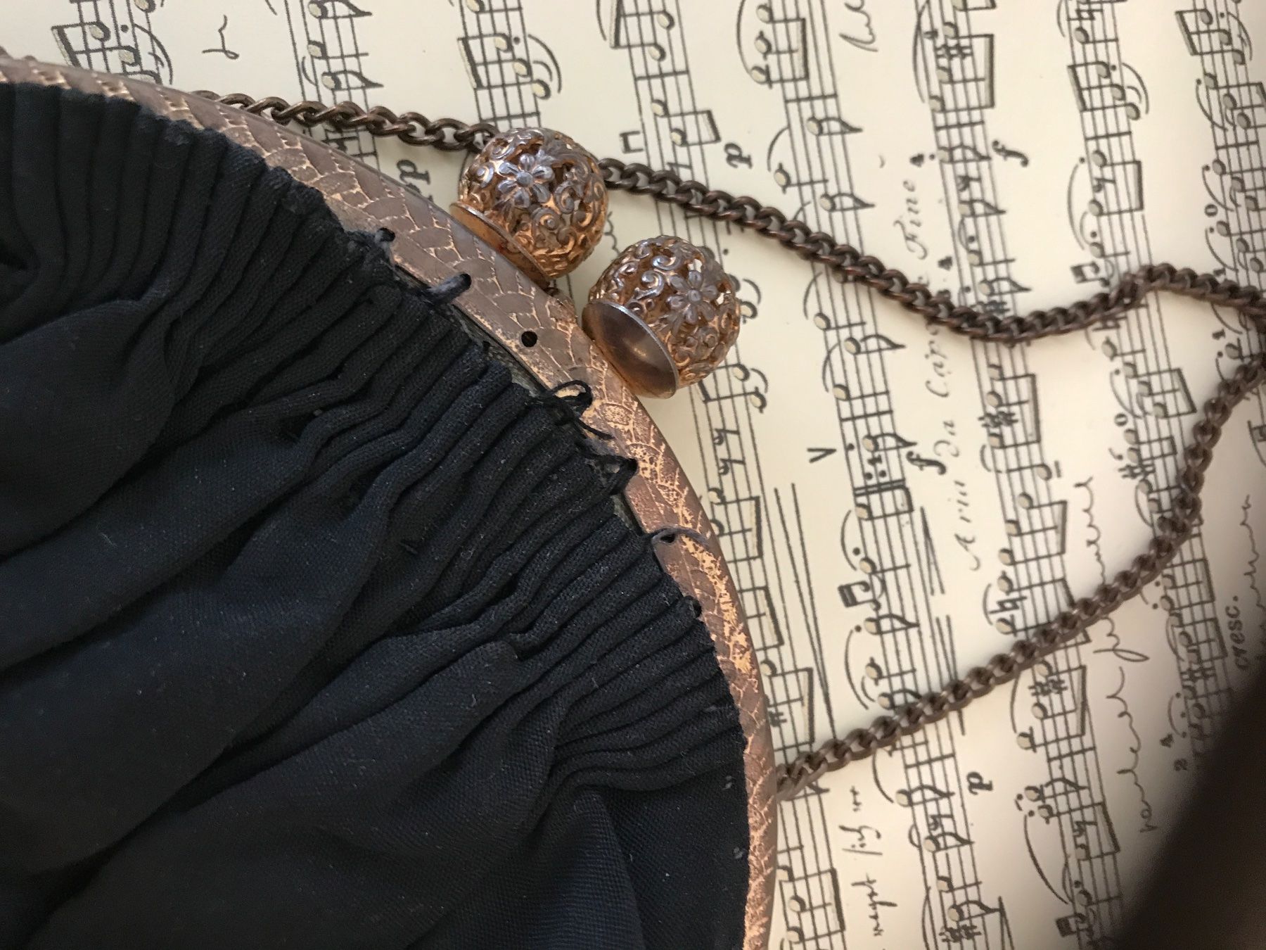Borse da donna: Vintage Handtasche mit Kette – Usato da Rapperswil SG venduto da cosiba01 7