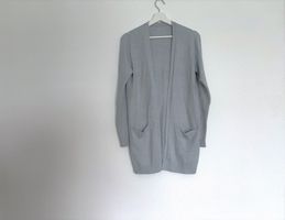 Strickjacke Cardigan Grösse M hellblau