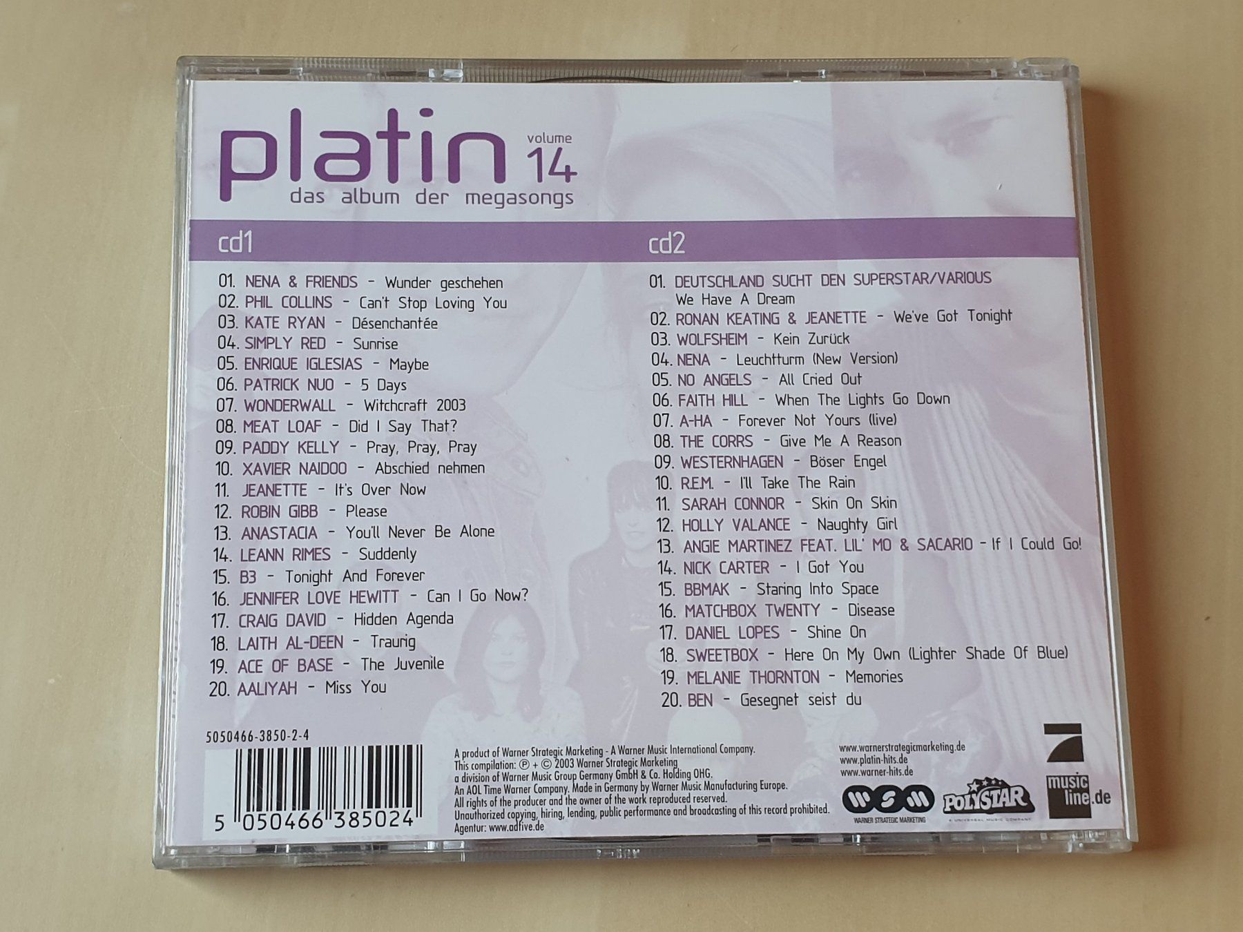 CD: Platin Vol. 14 – Usato da Stansstad venduto da collectorsshop 1