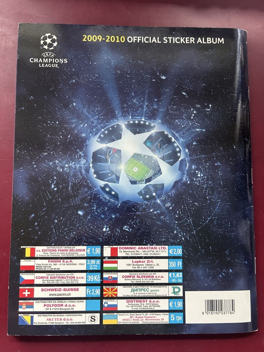 Panini Album: Panini CL Album 2009-2010 – Nuovo (secondo la descrizione) da Binningen venduto da Flagello 1