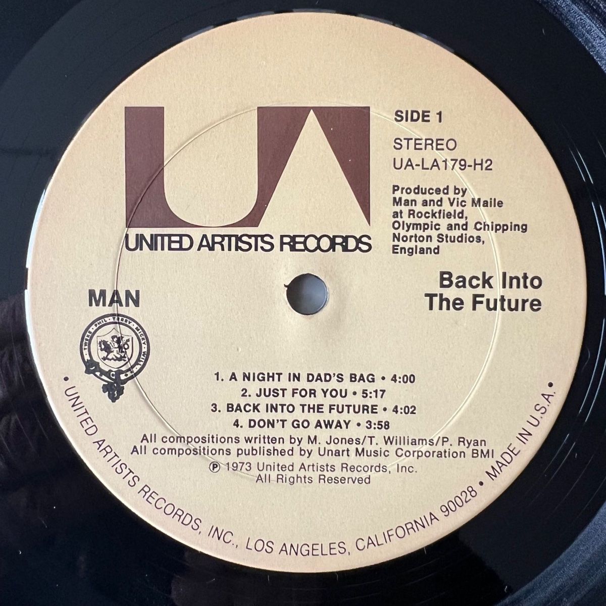 Dischi in vinile: Man - Back Into The Future / 2 LP - 1. US-Press. 1973 – Usato da Gais venduto da soundcave57 3