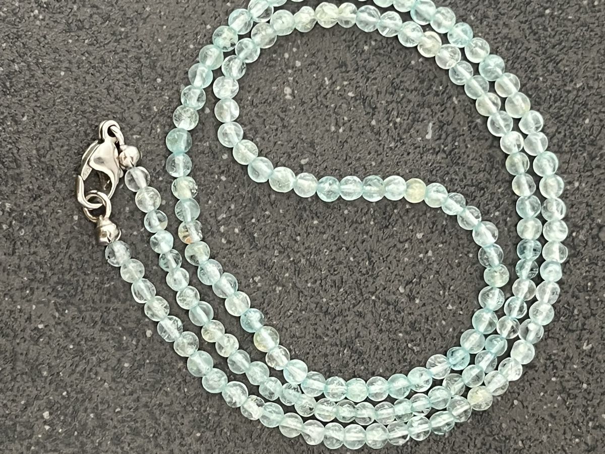 Catenine: Collana acquamarina  – Usato da Locarno venduto da cichita 2