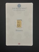Goldbarren 1g Britannia