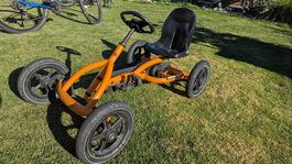 BERG Gokart Buddy B-Orange  Robuster Fahrspass für Kinder