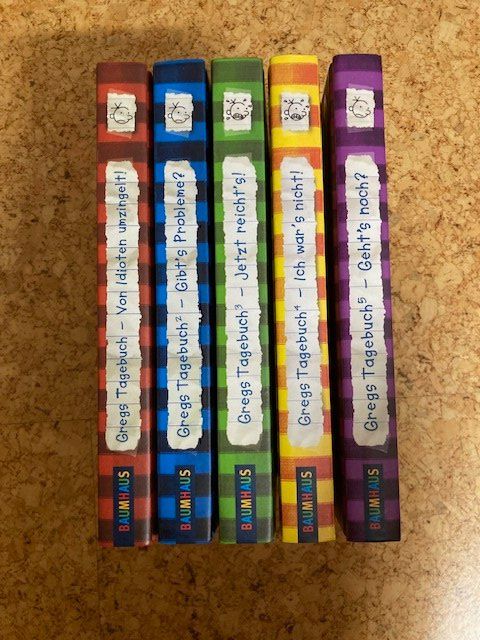 Libri: Gregs Tagebuch Band 1-5 – Usato da Segnas venduto da clacli