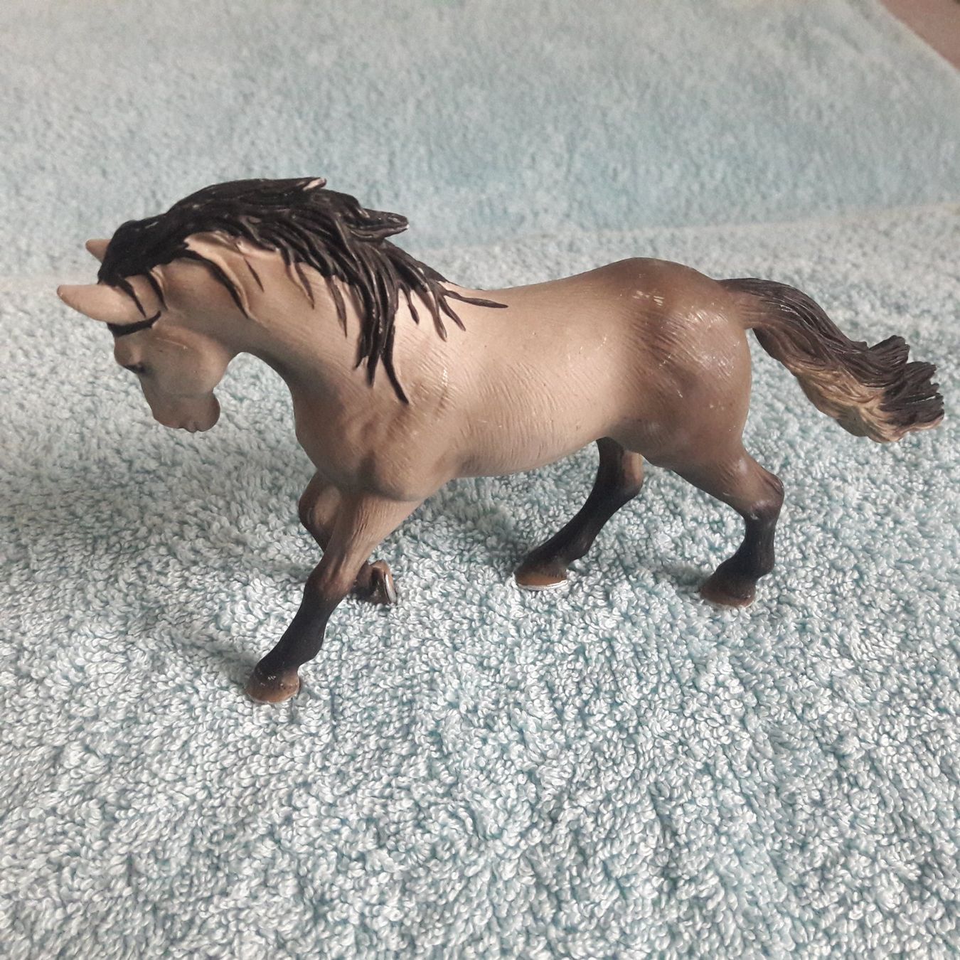 Schleich Spielzeuge: Schleich-Pferd Hengst grau-schwarz – Gebraucht aus Zürich von Mukumukus 2