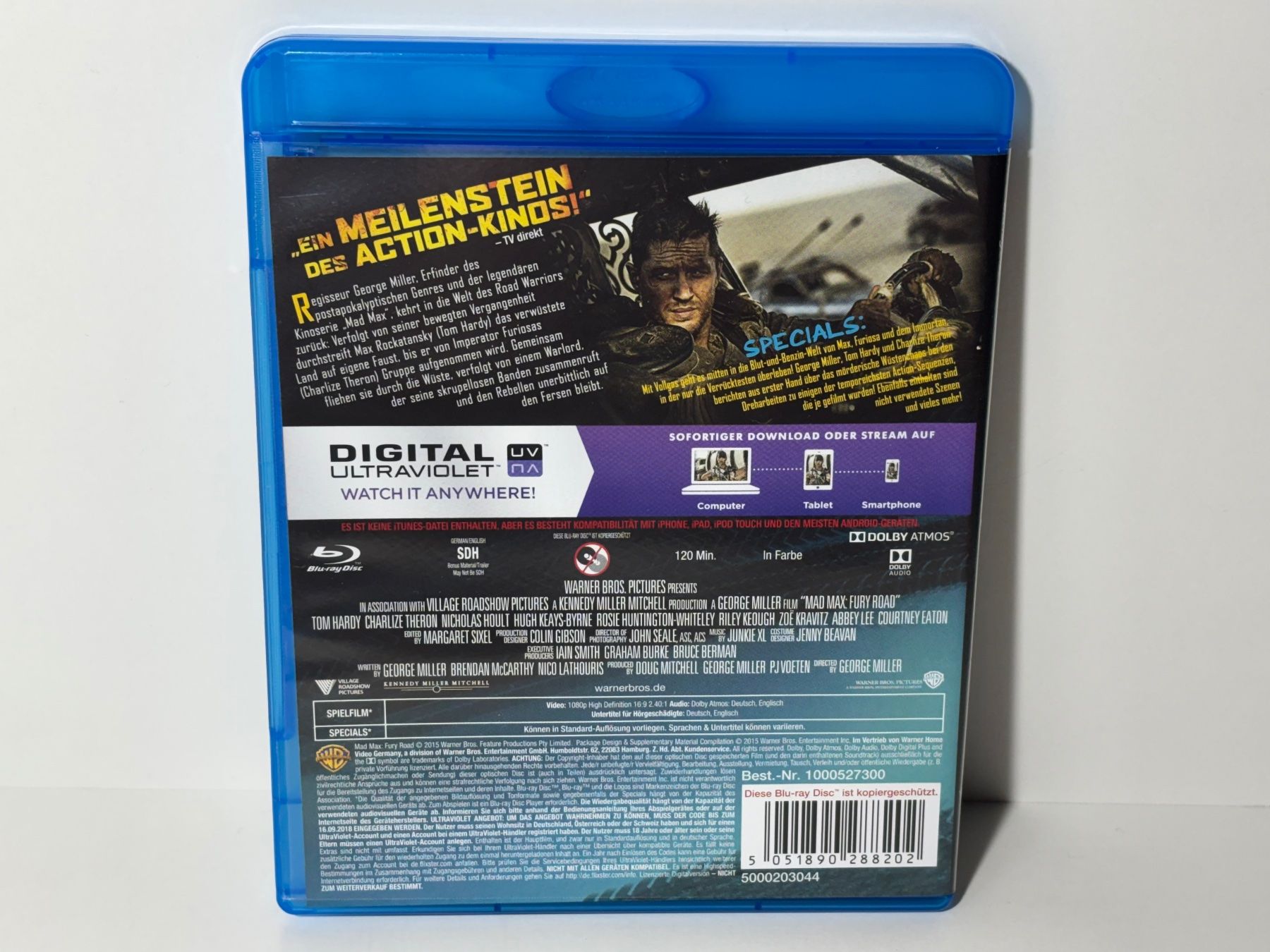 Tutti i DVDs: Mad Max - Fury Road Blu Ray – Usato da Wilderswil venduto da Sstriker 1