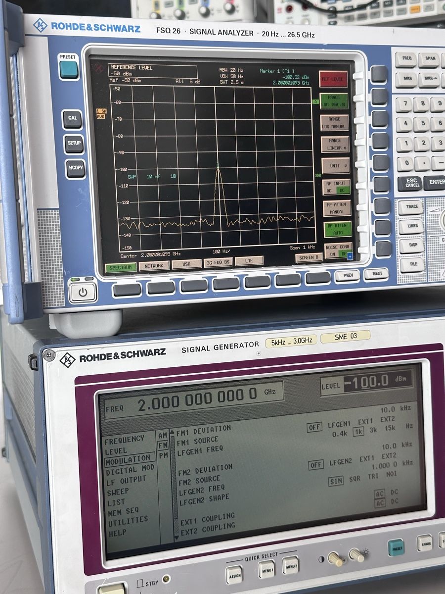 Misurare: Rohde&Schwarz SME03 Signal Generator – Usato da Nottwil venduto da Hb9xxx 5