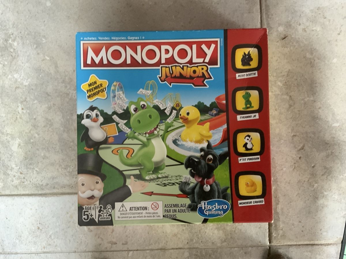 Jeux: Monopoly Junior Board Game good condition – D'occasion à Wettingen par lil_x72x