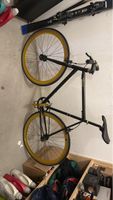 Fabrik Cycles Fixie Singlespeed - Gold Felgen
