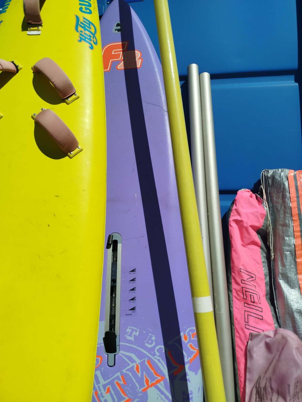 Tavole da surf e di nuoto: 2 X Planche à voile – Usato da La Chaux-de-Fonds venduto da Emmaus2300CDF 5