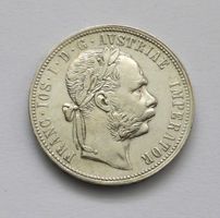 AUSTRIA / Österreich , 1 Florin 1877 - Franz Joseph I