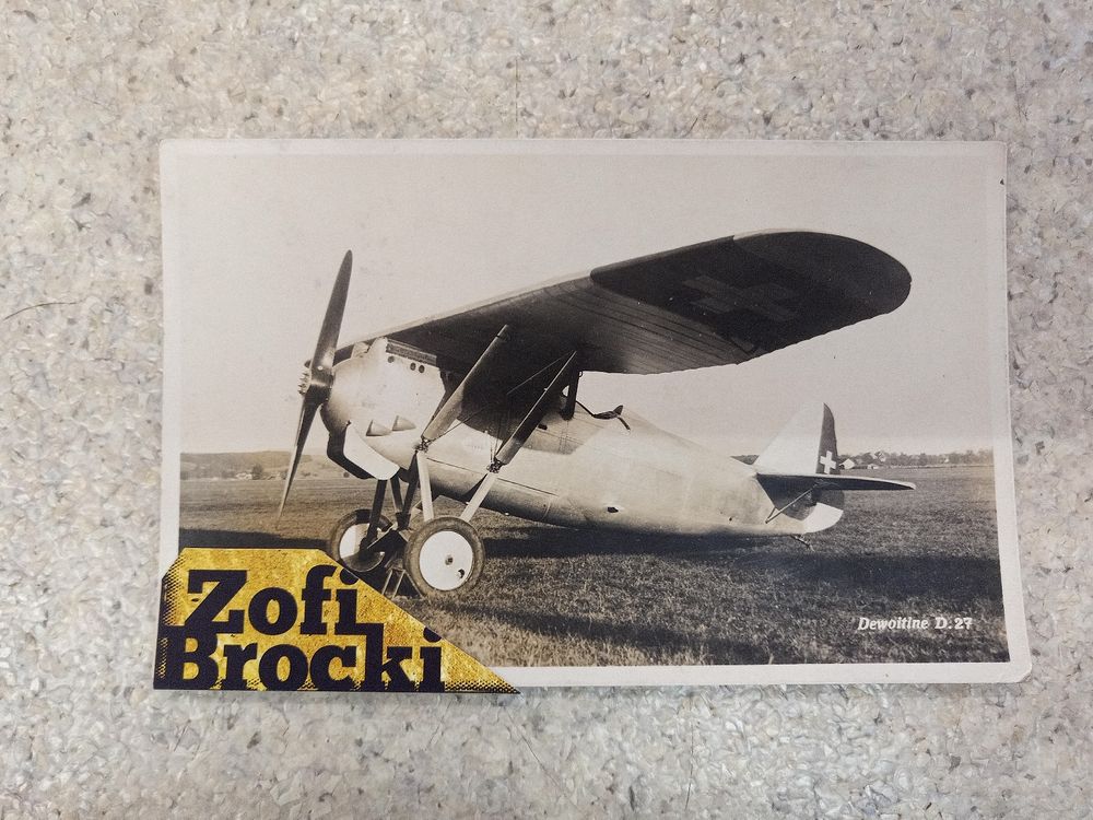 Alte Ansichtskarte Flugzeug Dewoitine D.27 (Gebraucht) in Zofingen für ...
