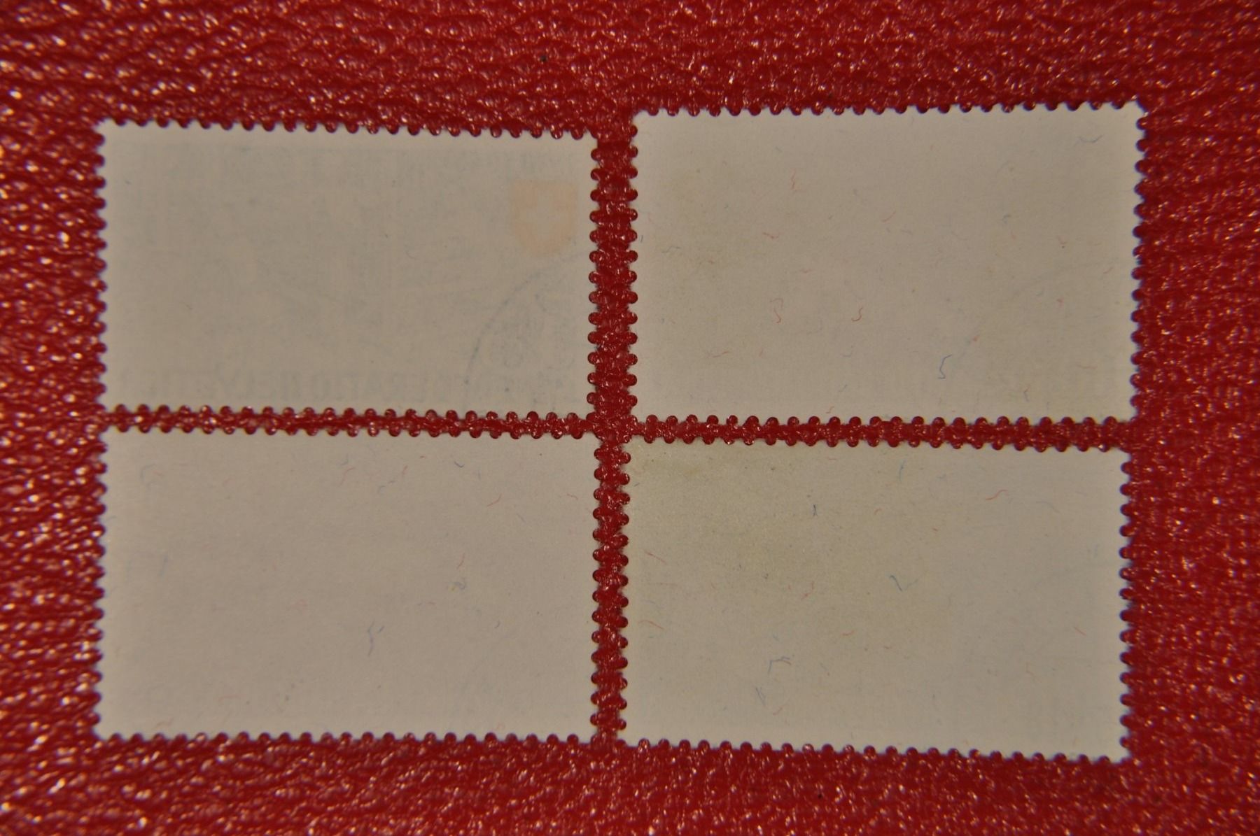Alle Briefmarken: 1945 B26-B29 Pro Patria gestempelt – Gebraucht aus Wolfhalden von Zinauktion 1