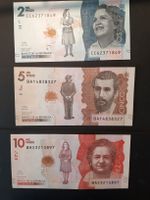 Colombia Lot 2'000, 5'000 und 10'000 Pesos UNC