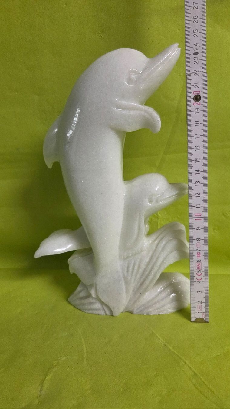 Sculture & Statue: Delfine 25cm aus Marmor – Nuovo (secondo la descrizione) da Roggliswil venduto da Mabelco 4