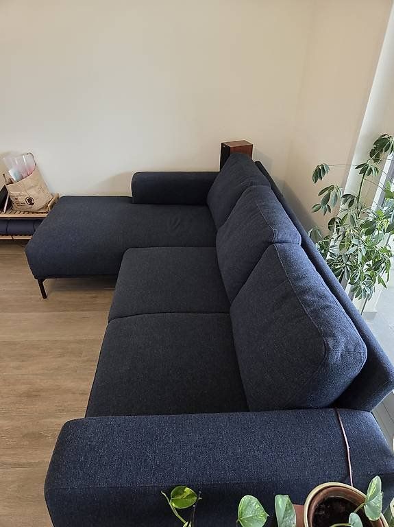 Livique Divani: Ecksofa dunkelblau – Usato da Lenzburg venduto da JeannineF02 2