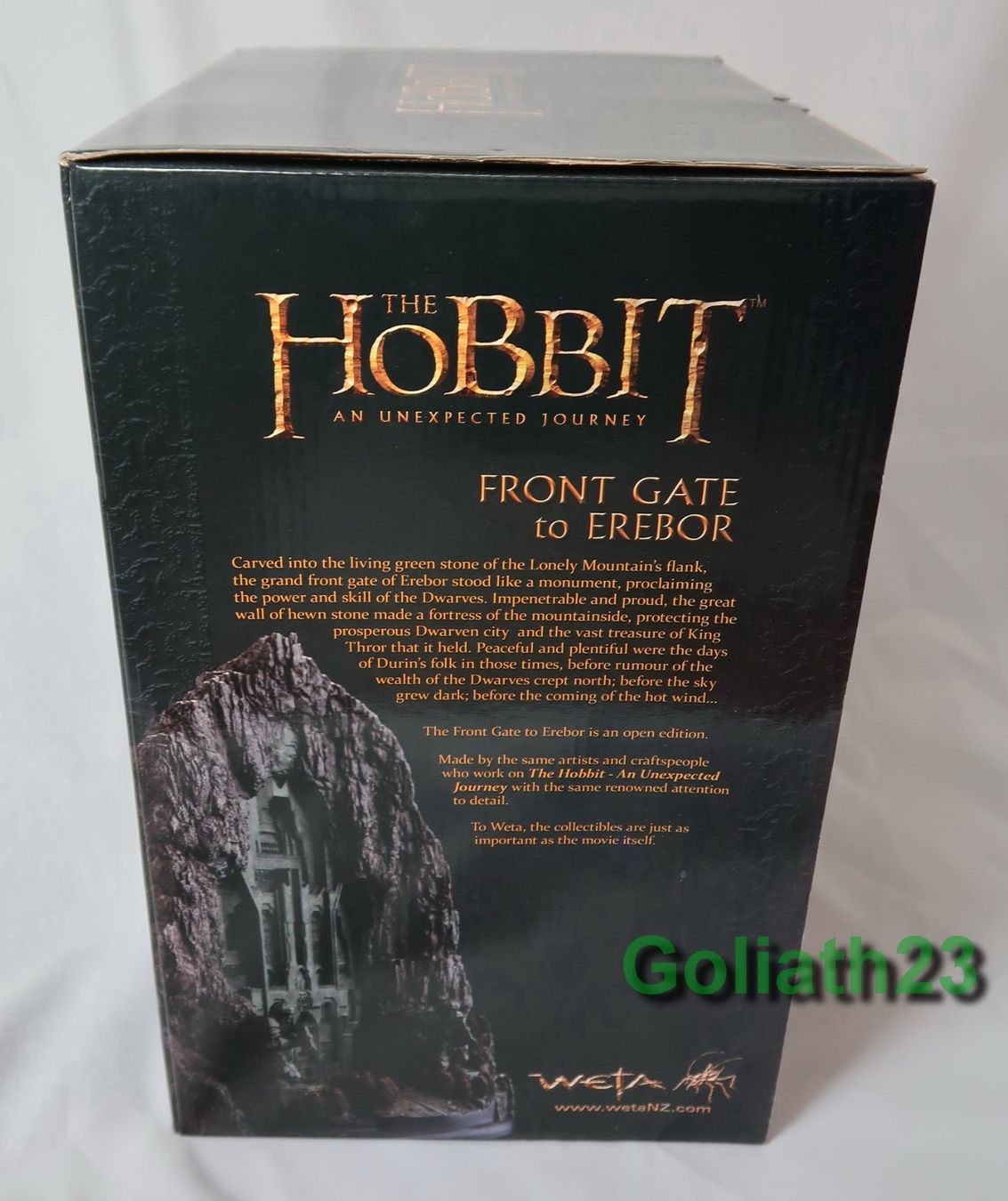 Statuette: Weta Workshop Front Gate To Erebor Environment The Hobbit – Usato da Flawil venduto da Goliath23 8