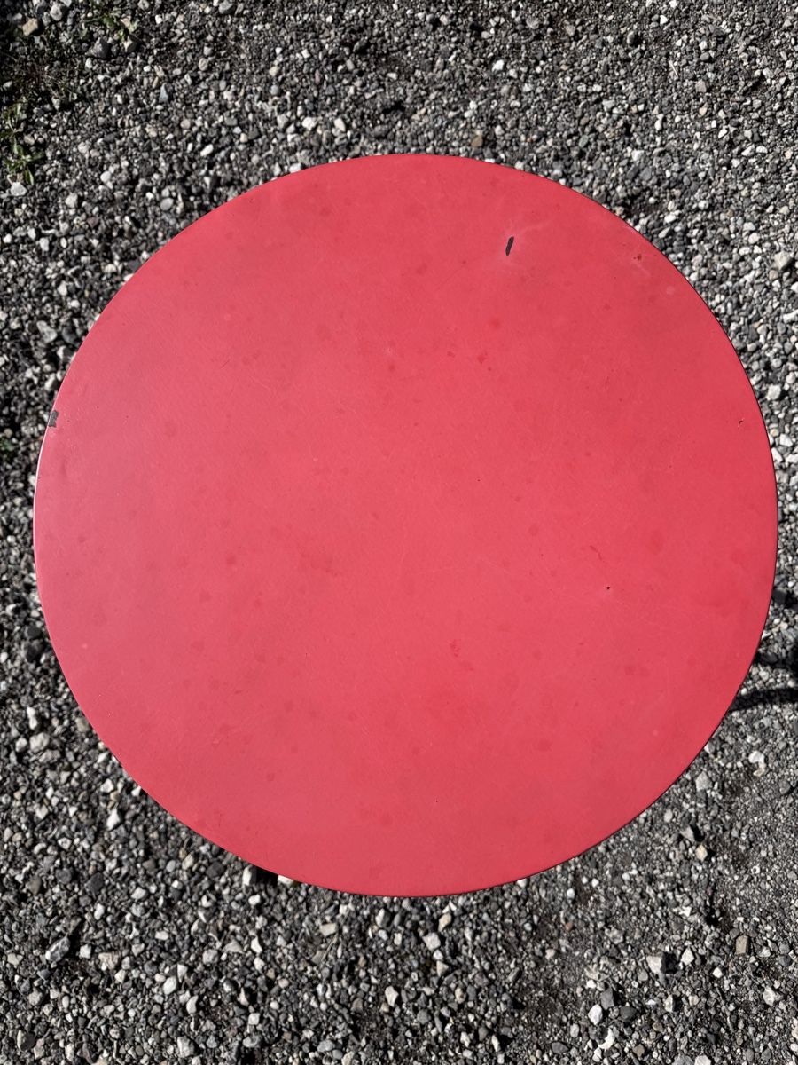 Tavoli: Runder Metall-Gartentisch – Usato da Glovelier venduto da deepfunk 1