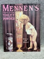 Mennens toilet pouder Werbung Reklame 