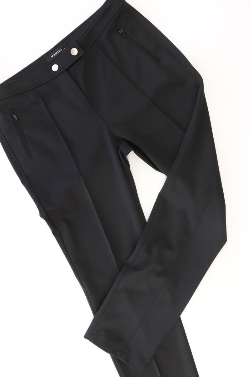 Hosen: Taifun Hose Gr. 42 schwarz aus Polyester – Gebraucht aus Neustadt an der Waldnaab von SecondLifeFashion 2