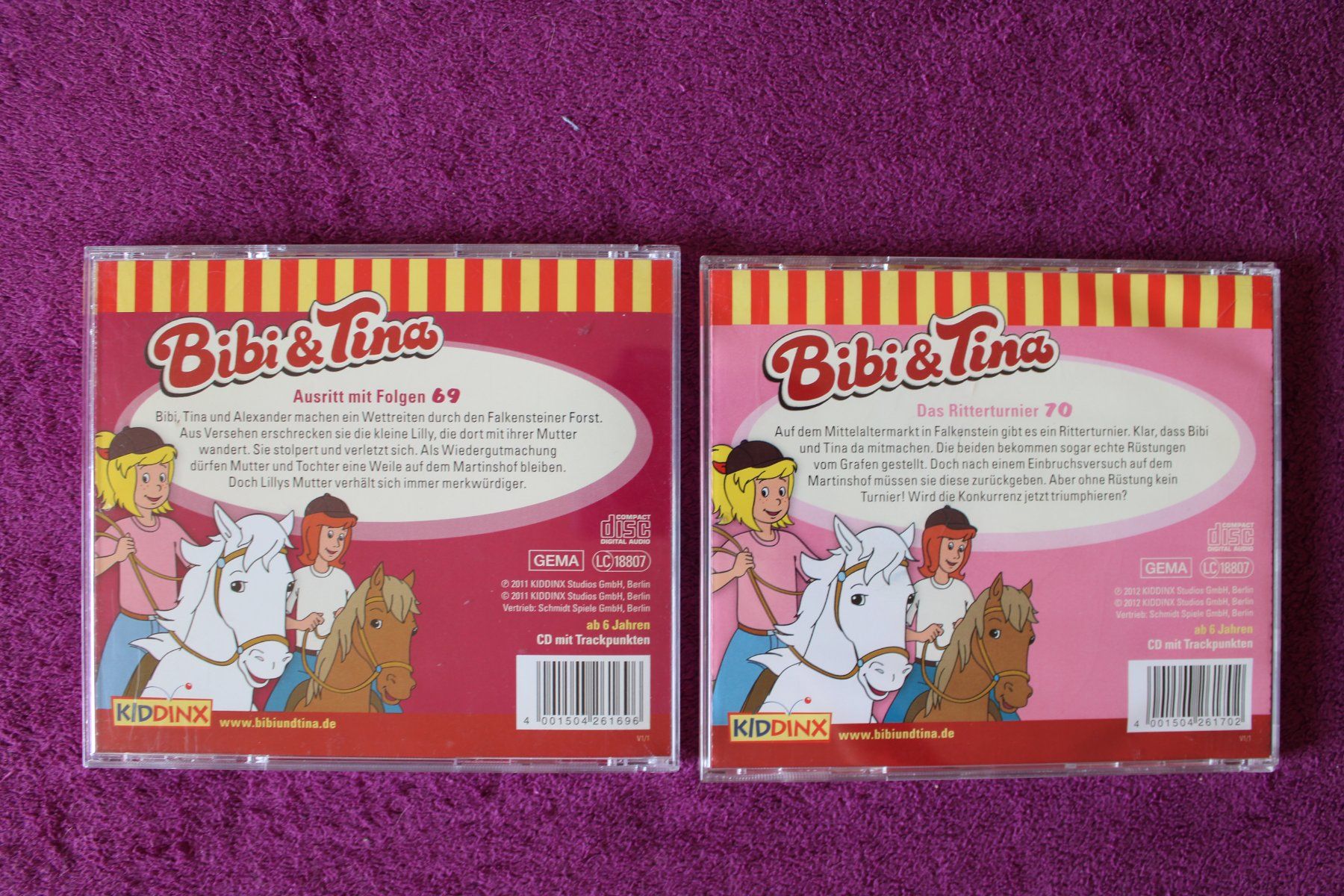 CDs: 6 - Bibi & Tina - Hörspiel - CD´s – D'occasion à Müllheim Dorf par Seeeule01 6