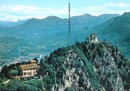 LUGANO Flugfoto Monte S. Salvatore