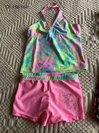 Neues Tankini-Badekleid, Gr. 158/164