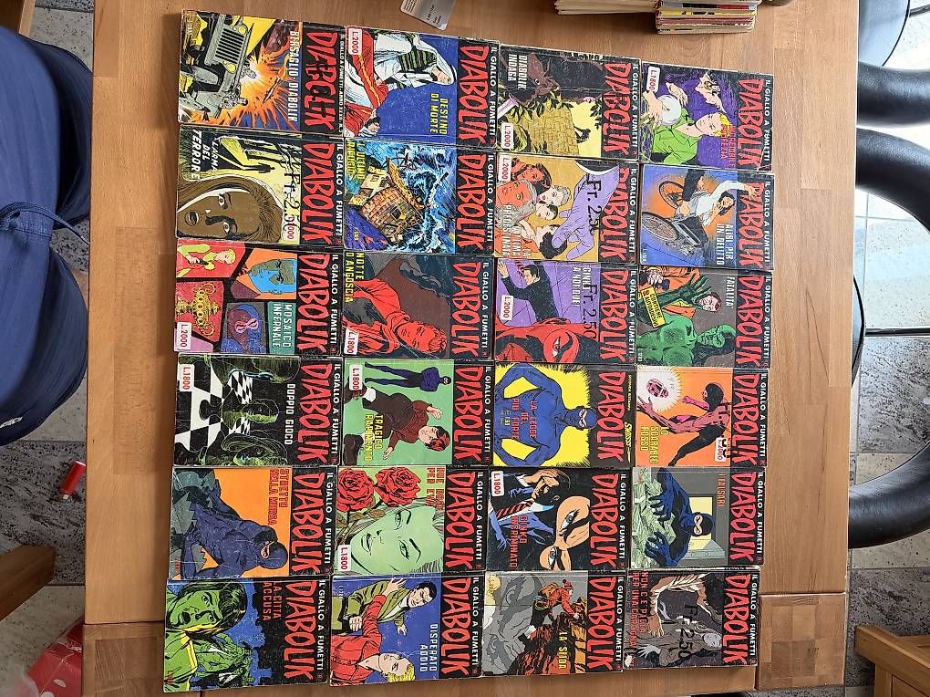 Comics: Fumetti Diabolik – Gebraucht aus Bellinzona von -1White1Wolf1-