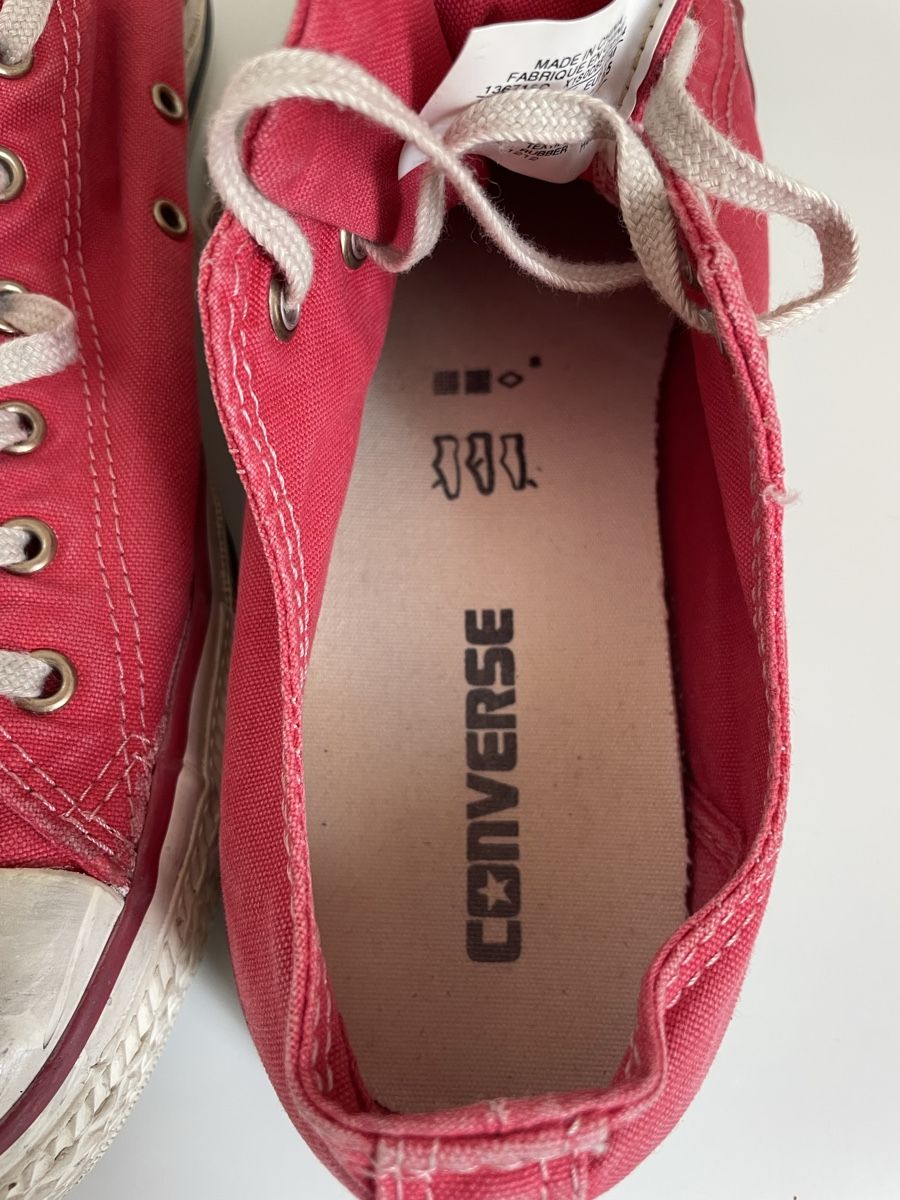 Converse Scarpe da donna: Converse All Stars, Gr. 40, rot – Usato da Zürich venduto da apotheke0812 4