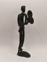 Stahlblech-Kunst "Jazz Musiker" 1950/60er