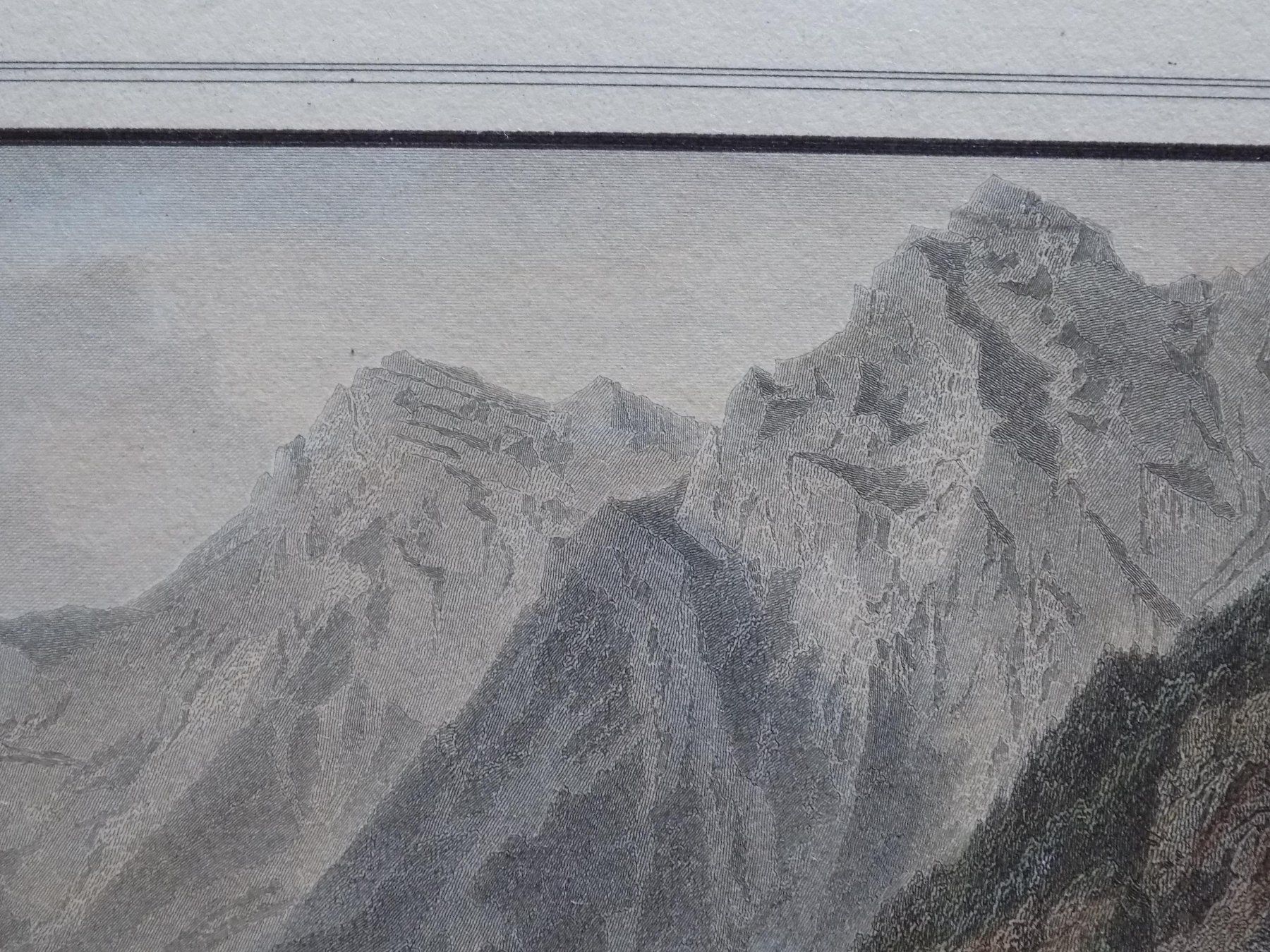 Gravures: Amsteg koloriert Rohbock – D'occasion à Risch par Antikfee 5