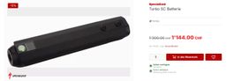 Specialized Turbo SC Batterie neuerer Zustand