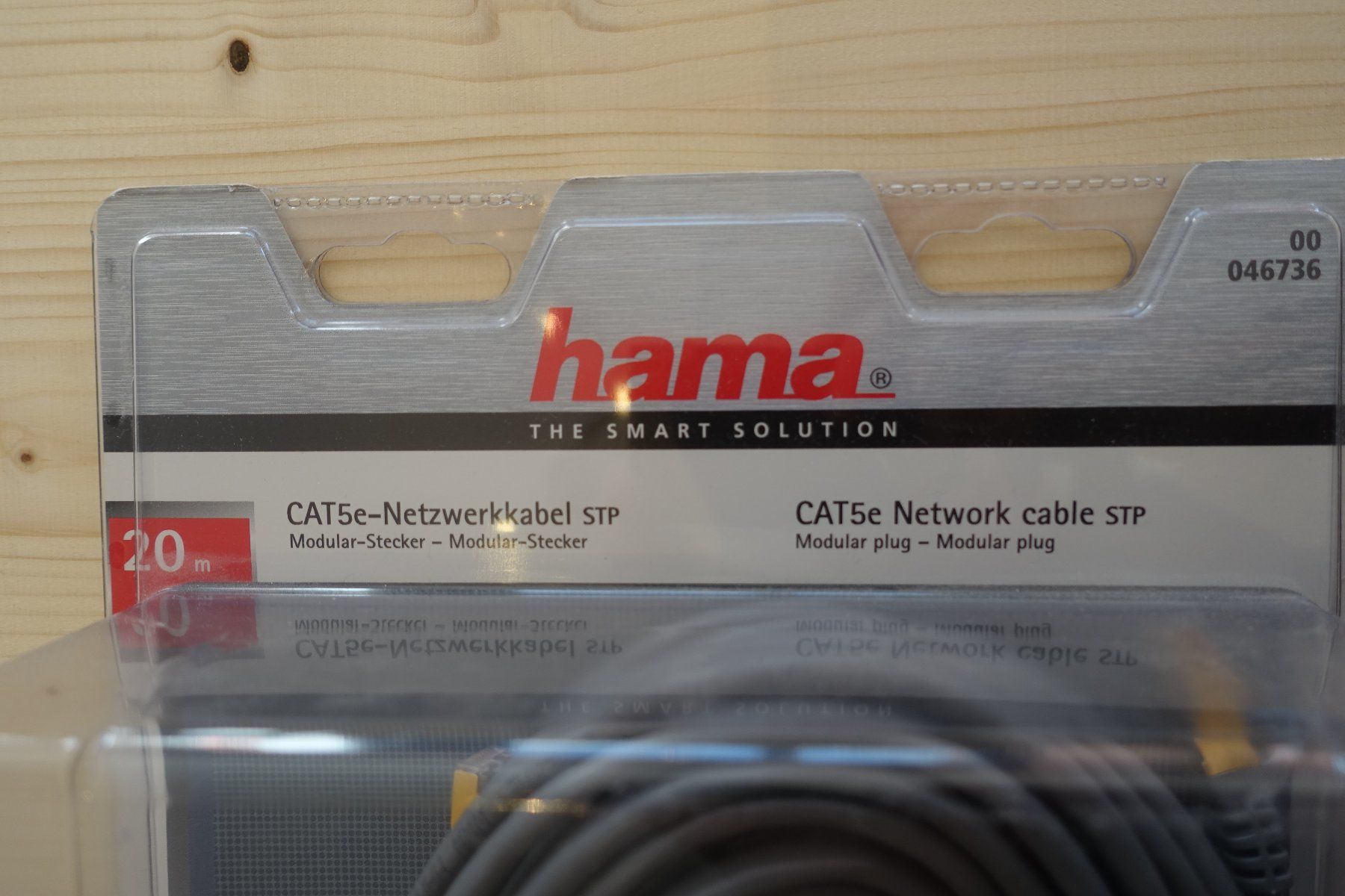 Hama Kabel: Netzwerkkabel, 20m lang, originalverpackt – Neu und originalverpackt aus Domat Ems von dan_5mvr 1