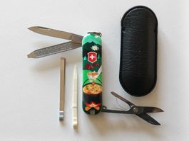 Rare Couteau suisse Victorinox Camping Edition + étui 🏕️
