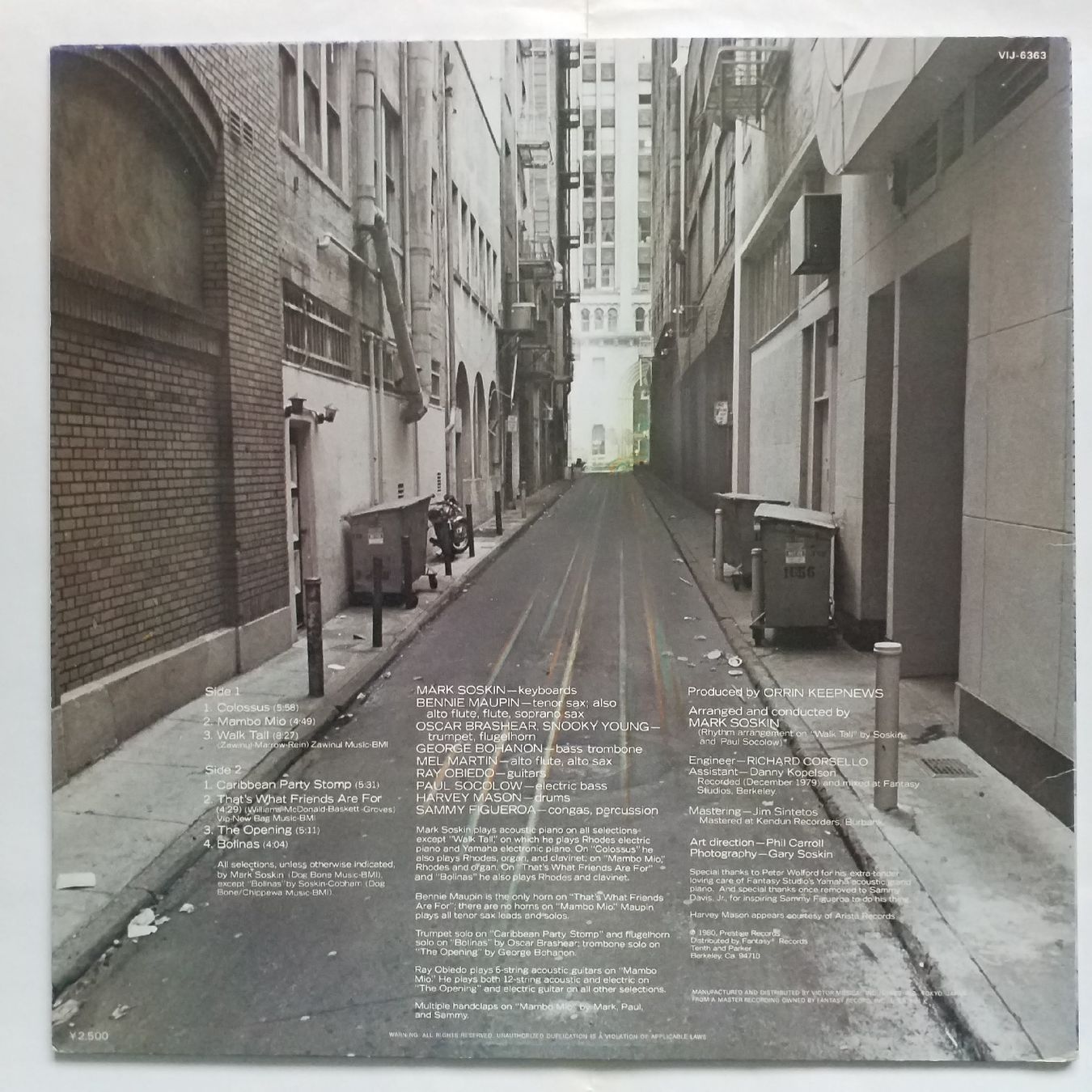 Dischi in vinile: MARK SOSKIN,  rhythm vision - 1st Japan  - NEW - – Nuovo (secondo la descrizione) da Yverdon-les-Bains venduto da Jacotreut 1