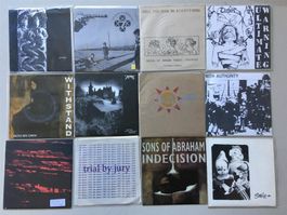 12 x Hardcore 7" Grasp William Martyr 17 Metalcore Punk HC
