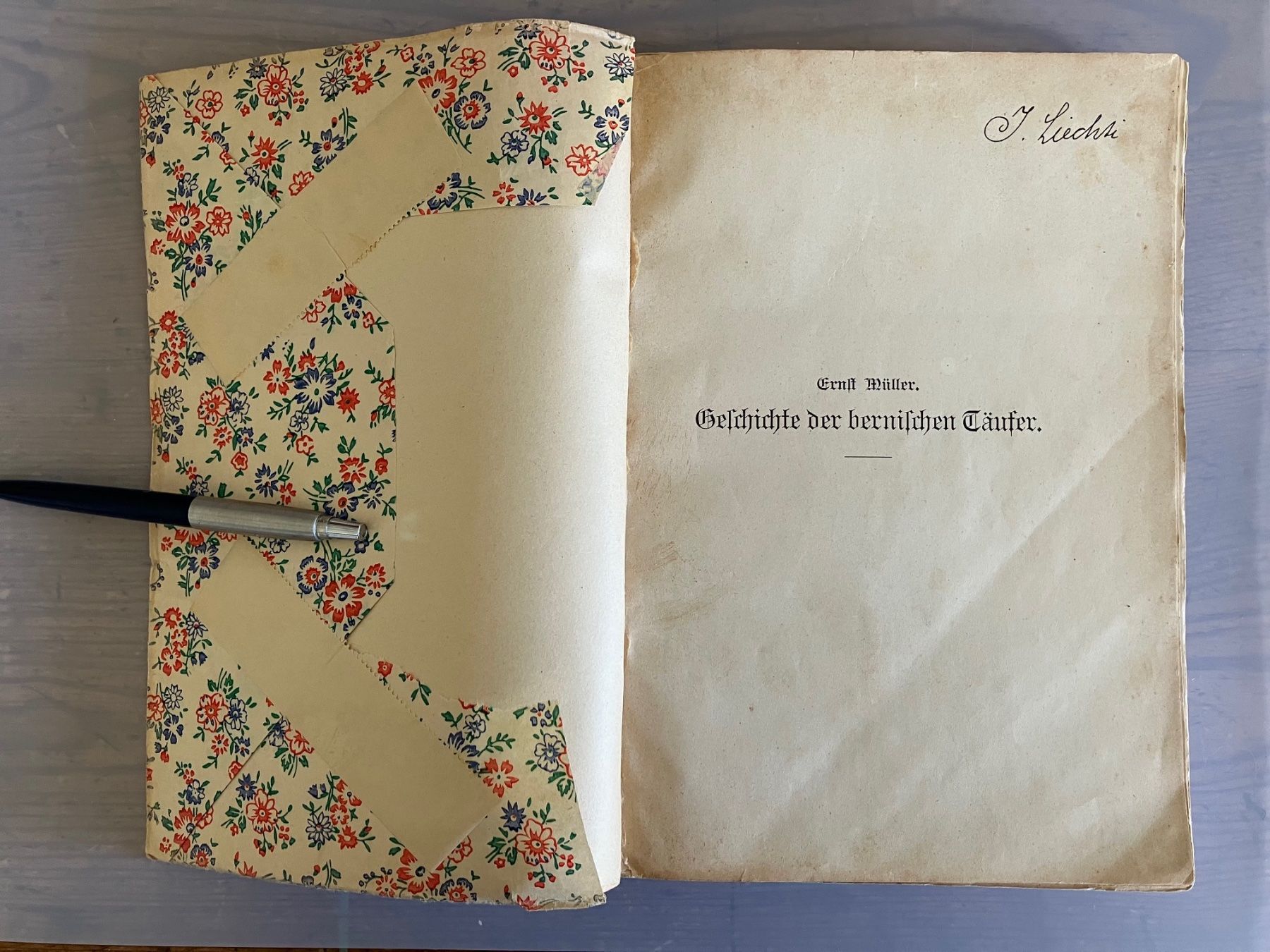Libri: Ernst Müller, Geschichte der bernischen Wiedertäufer – Usato da Bichelsee venduto da Blume9 1