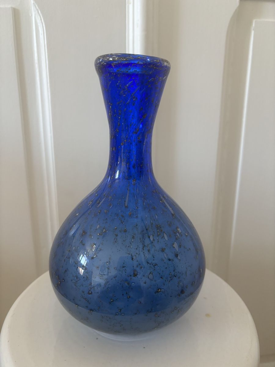 Vasi & Recipienti: Joli vase en verre bleu – Usato da Genève venduto da ati_tj8f