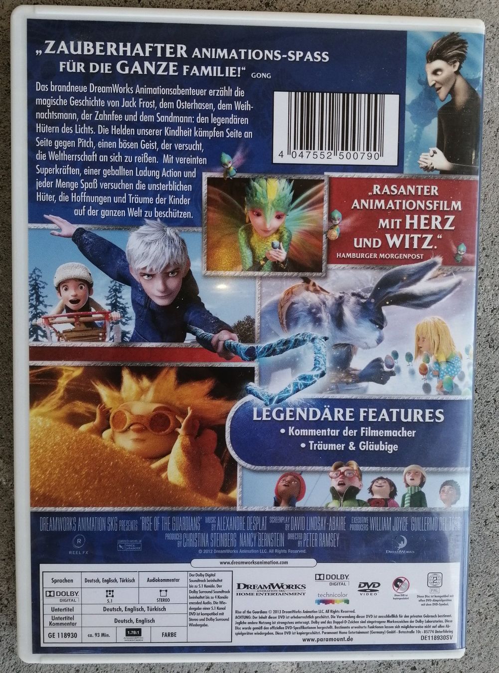 Tous les DVDs: DVD: Die Hüter des Lichts – D'occasion à Schaffhausen par Domifran 1