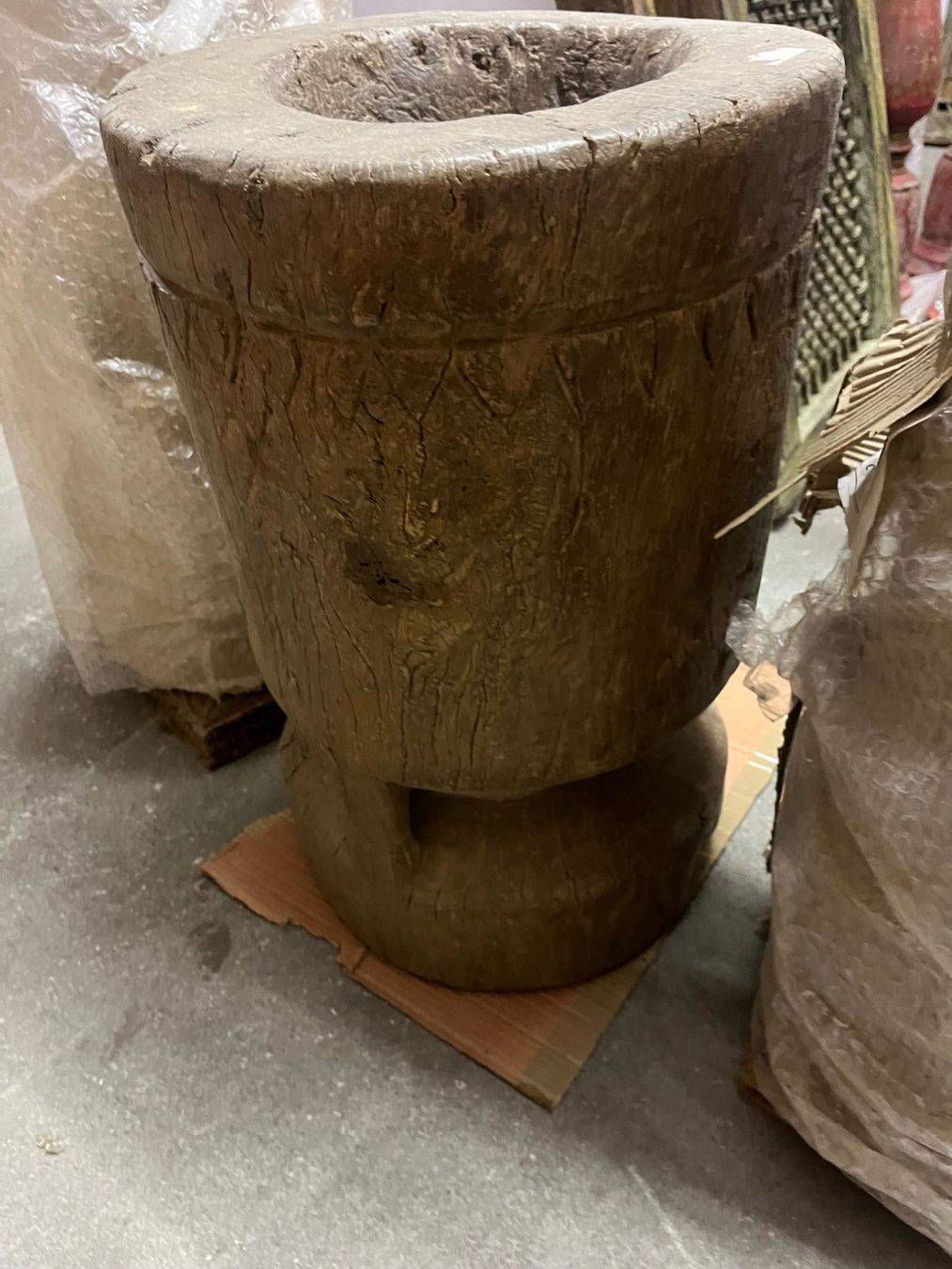 Articoli in legno: Alte Holzsäule Mörser | LIQUIDATIONSVERKAUF – Nuovo (secondo la descrizione) da Alpnachstad venduto da ann_9vpm 1