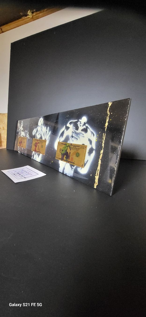 Dipinti: Tableau Marvel Unique - Édition Limitée Banksy style! – Nuovo e nell'imballaggio originale da Cheseaux-Lausanne venduto da ped_ccj9 7