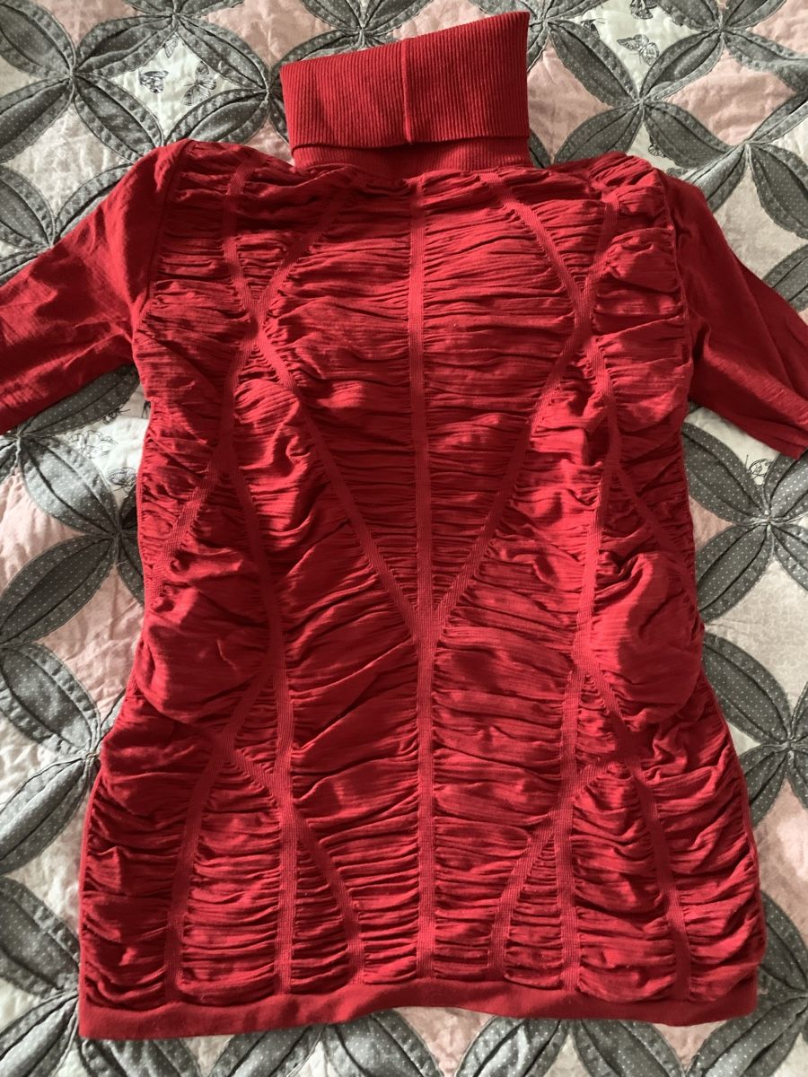 Pullover & Sweatshirts: Wolford roter rollkragen pullover virgin wolle – Gebraucht aus Zürich von Nikuska32 3