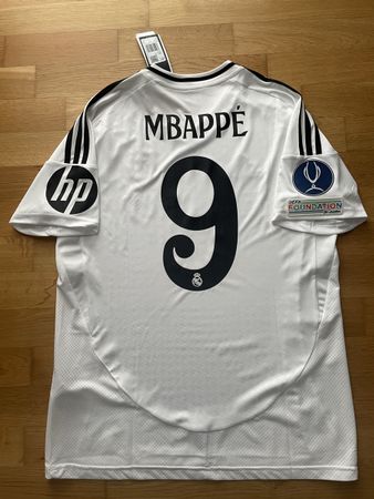 Original Real Madrid 2024/2025 Mbappe Etikett