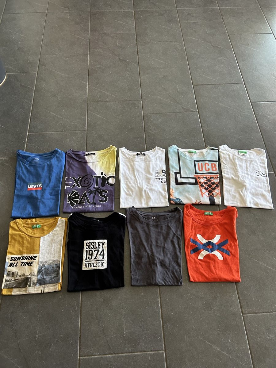 Camicie, T-shirt & Polo: T-shirts, 9 paar – Usato da Dübendorf venduto da Ecacace