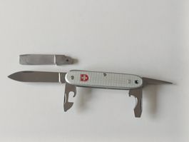 Couteau militaire Suisse Wenger 80 restauré à Neuf vintage