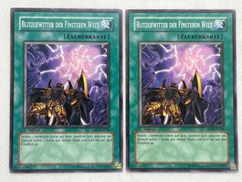 Yu-Gi-Oh! 2x Blitzgewitter der finsteren Welt, EEN-DE038