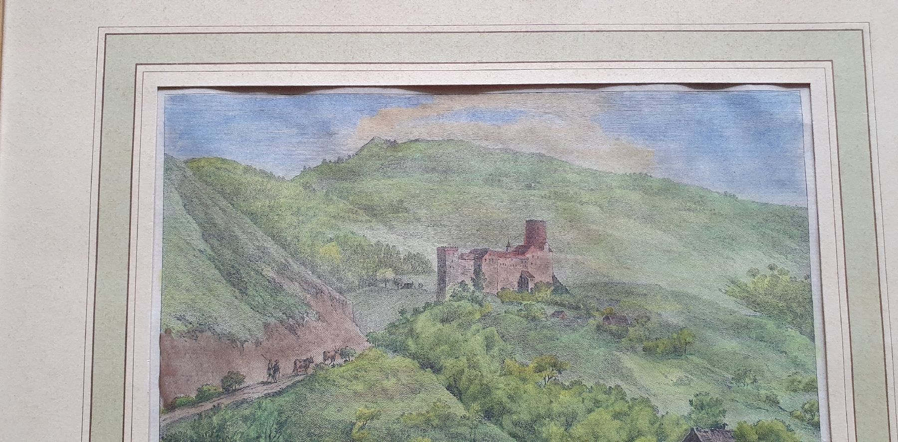 Incisioni: Bild - Stich,  Schloss Bechburg – Usato da Kreuzlingen venduto da Rschweiz1 5